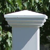 Vinyl-100 post cap